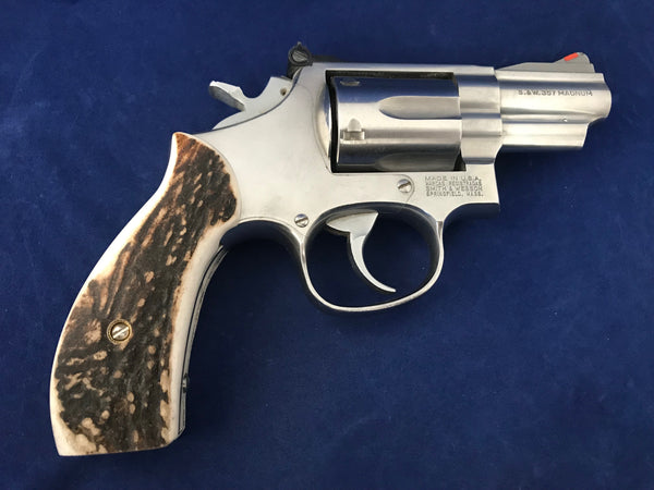 S&W K/L Frame Round Butt Elk Horn #R1012