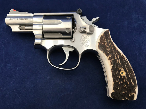 S&W K/L Frame Round Butt Elk Horn #R1016