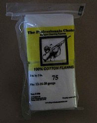 12/16/20 Gauge Cotton Flannel Square Patches