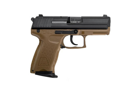Heckler and Koch P2000 V3 FDE Night sights