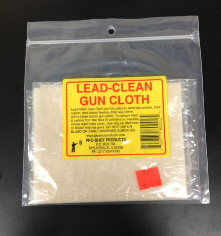 Pro Shot Lead-Clean Gun Cloth